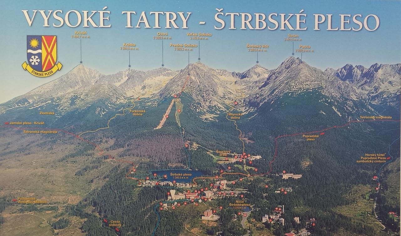 Apartman Panorama 329 Štrbské Pleso Zewnętrze zdjęcie